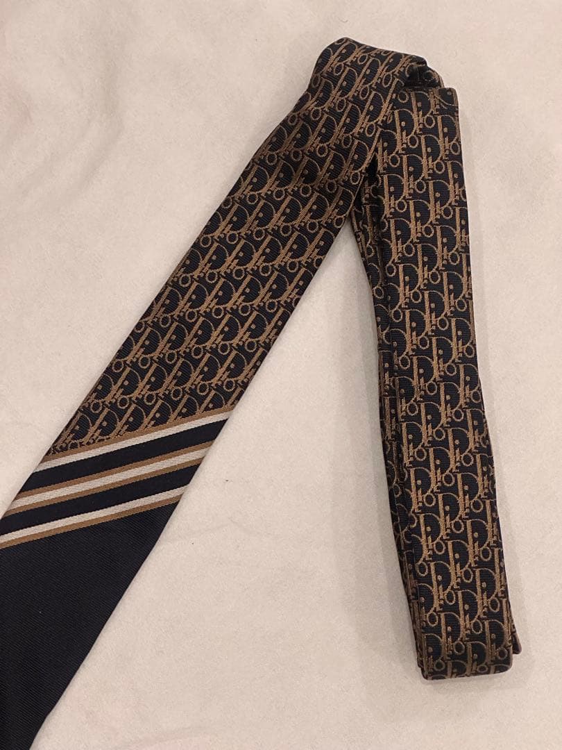 ディオール オブリーク ジャカード シルクネクタイ