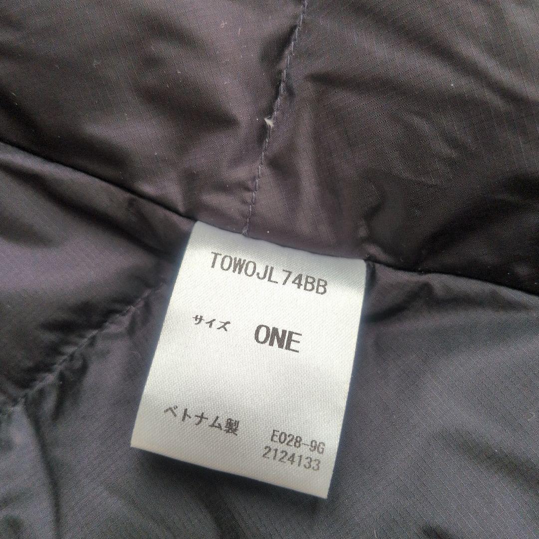 Marmot BEAMS別注 ダウン フード付き ポンチョ ケープ コート