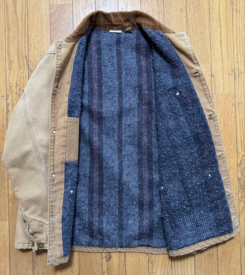 Carhartt ベージュ ダック生地 カバーオール