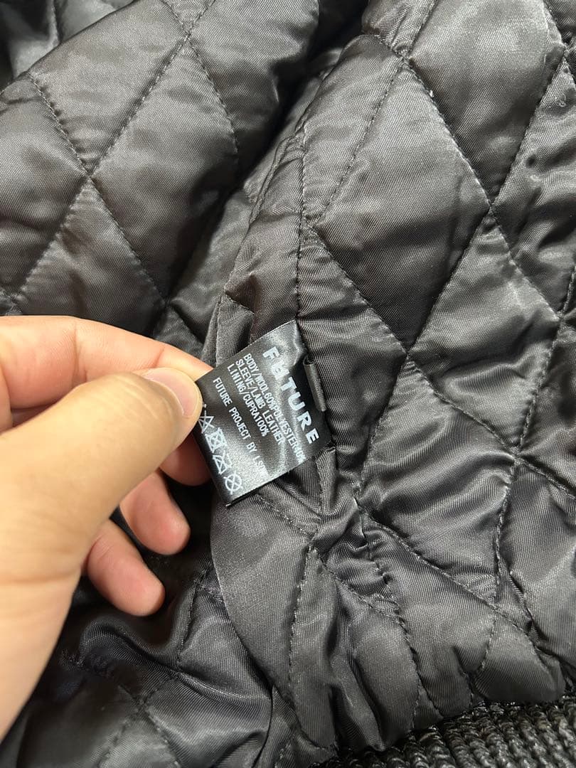 ジャケット・アウター EFFECTEN utility team varsity jacket