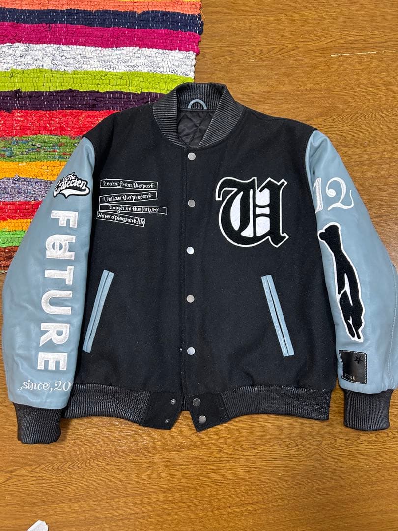 ジャケット・アウター EFFECTEN utility team varsity jacket