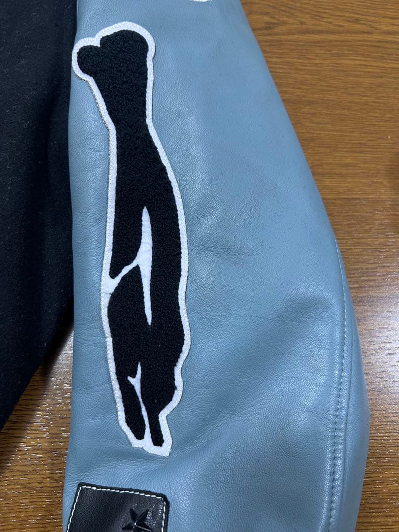 ジャケット・アウター EFFECTEN utility team varsity jacket