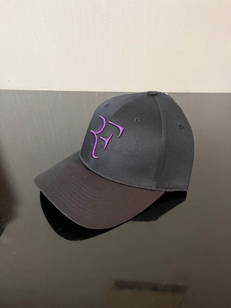 タグ付き・未使用品　ユニクロ　フェデラー　2022 パープル　帽子　キャップ