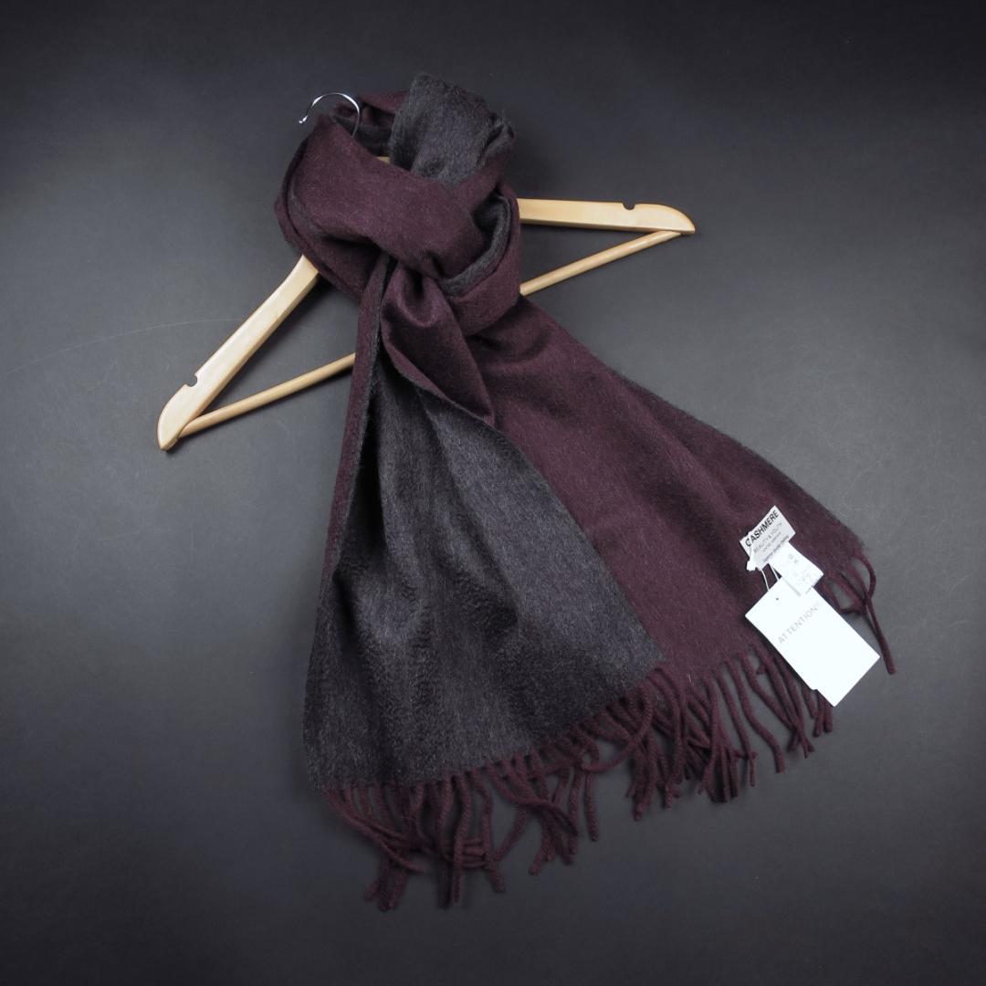 BEAUTY&YOUTH カシミヤ100％ リバーシブル マフラー ストール W