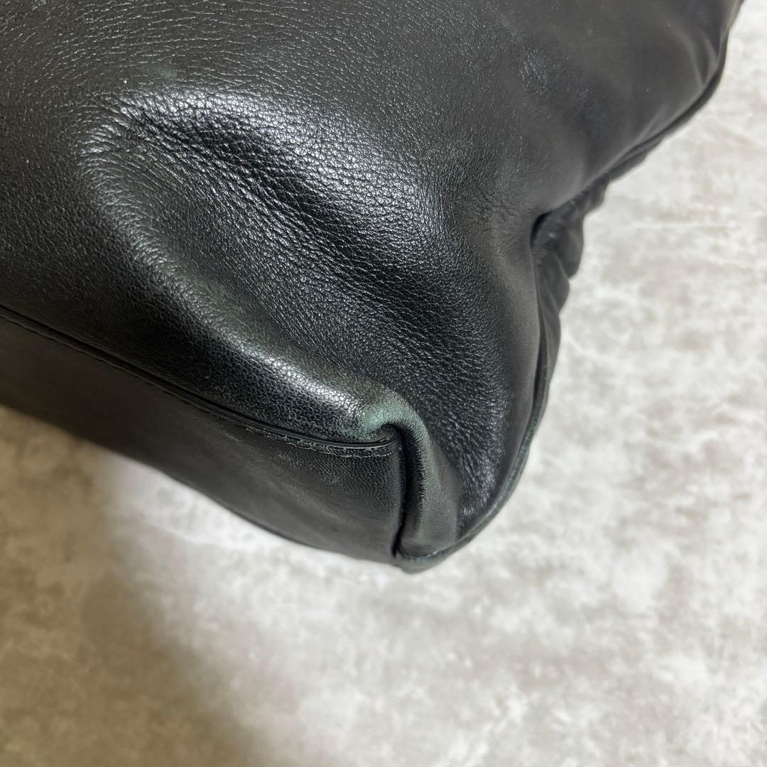 H251 Moncler モンクレール　ハンドバッグ　ブラック　大容量　A4収納