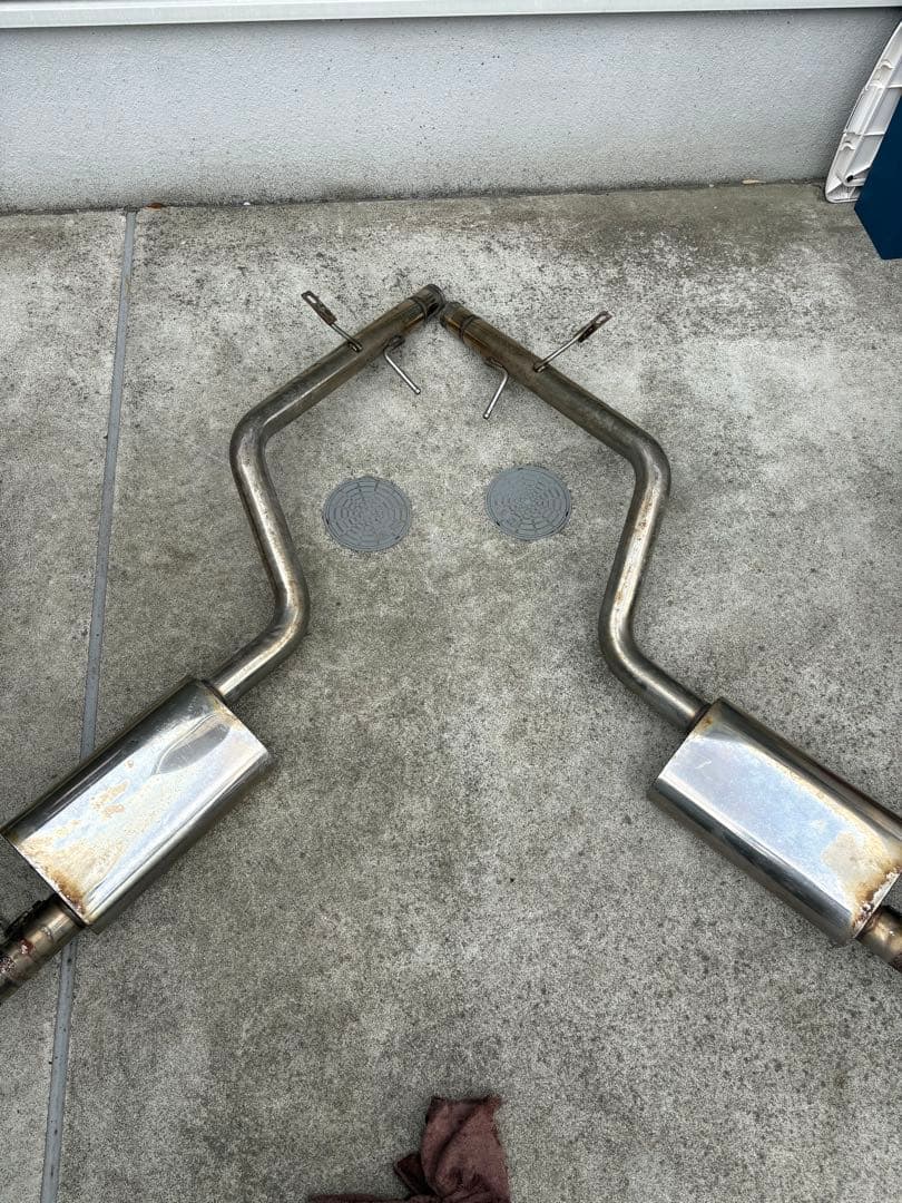 30セルシオ前期後期リヤピースマフラー