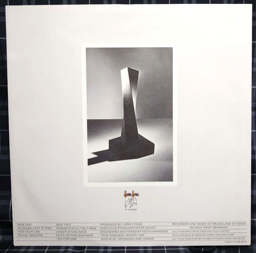 ☆幻のターコイズブルー帯☆レッド・ツェッペリン☆プレゼンス☆激レア国内盤☆未使用