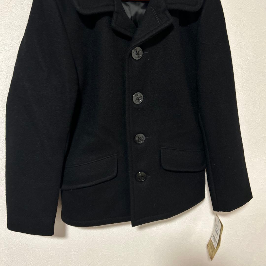 【未使用タグ付き】Schott ショット メンズ シングル ピーコート ネイビー