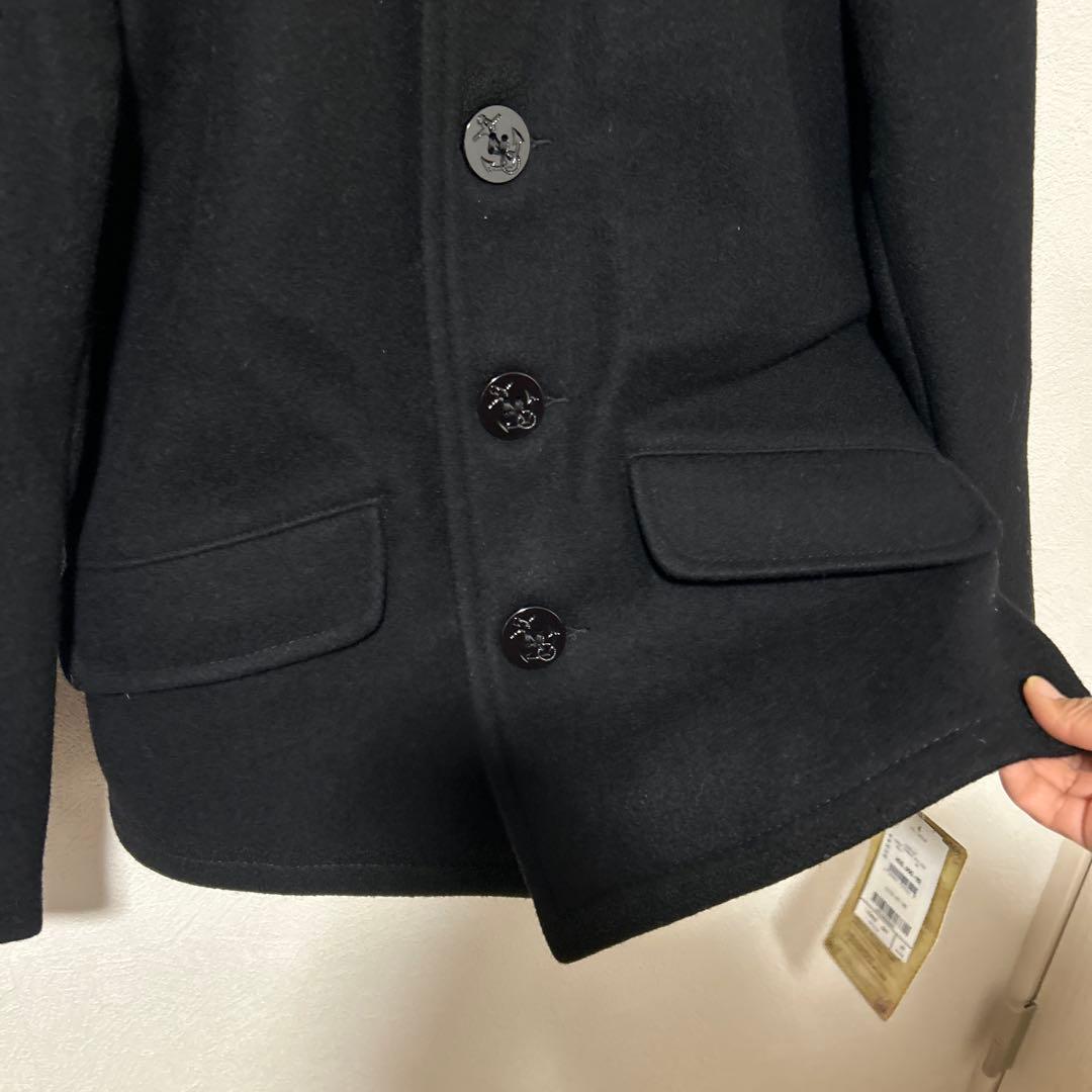 【未使用タグ付き】Schott ショット メンズ シングル ピーコート ネイビー