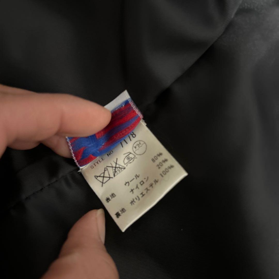 【未使用タグ付き】Schott ショット メンズ シングル ピーコート ネイビー