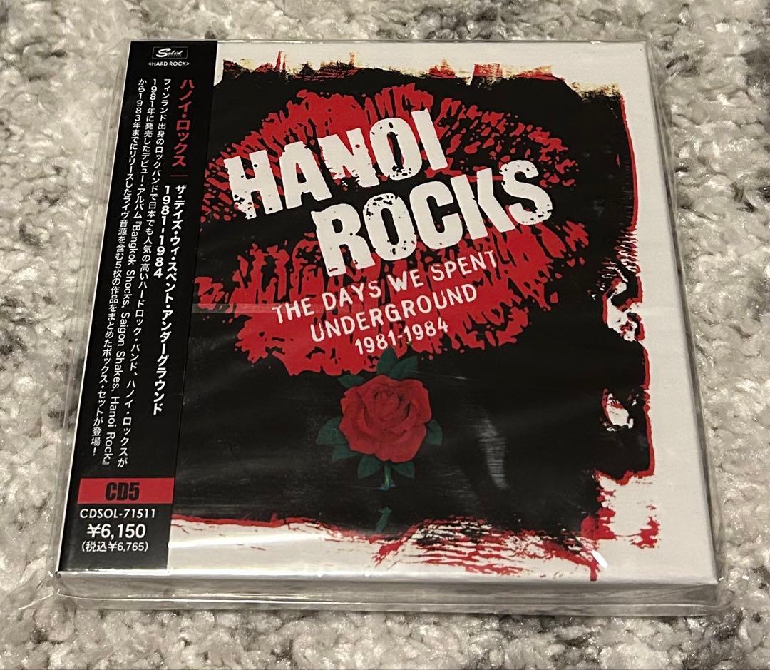 HANOI ROCKS 国内盤　帯付き