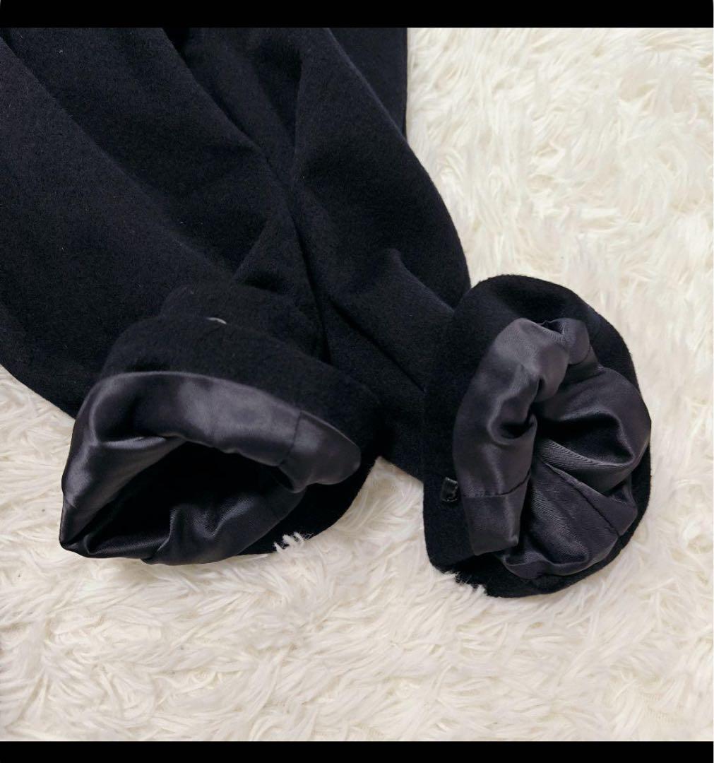 【極美品】カシミヤ100% チェスターコート マキシ丈XL/LL スーツに合う