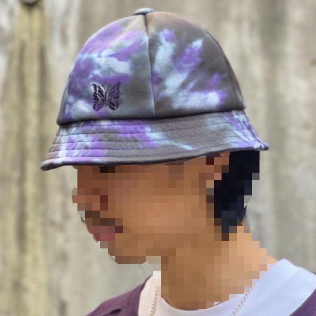 k*k様 Needles バミューダハット ポリエステルスムース タイダイ ブラ