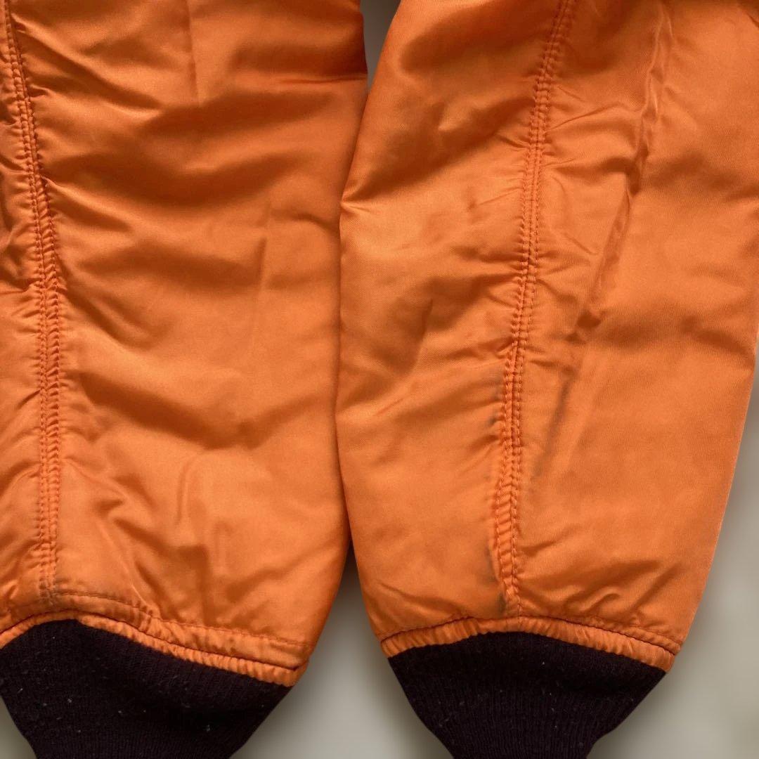 《希少カラー》80s USA製 ALPHA MA-1 L ヴィンテージ ボルドー