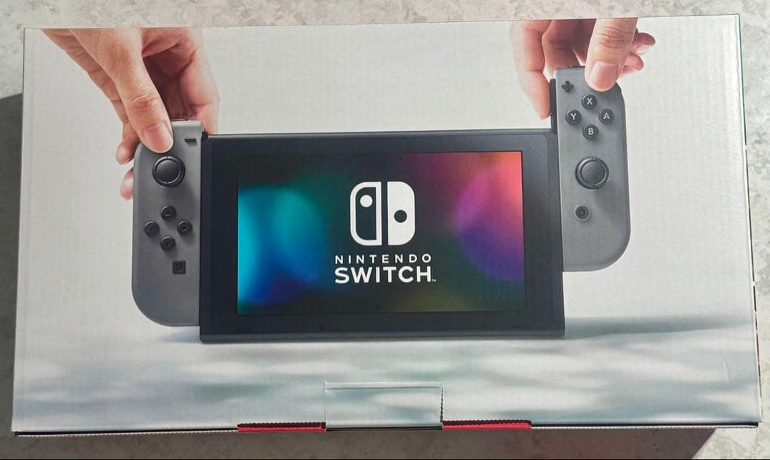 Nintendo Switch 本体 グレー ＊Joy-Con色違い