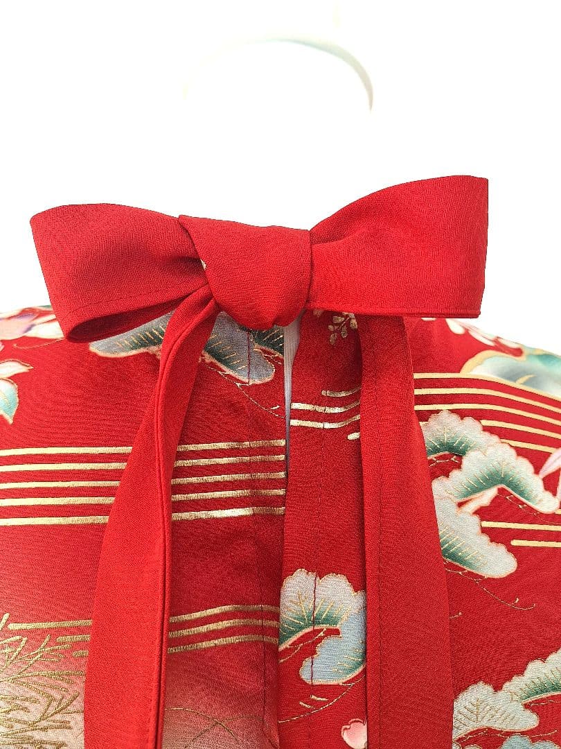 着物リメイクワンピース3664