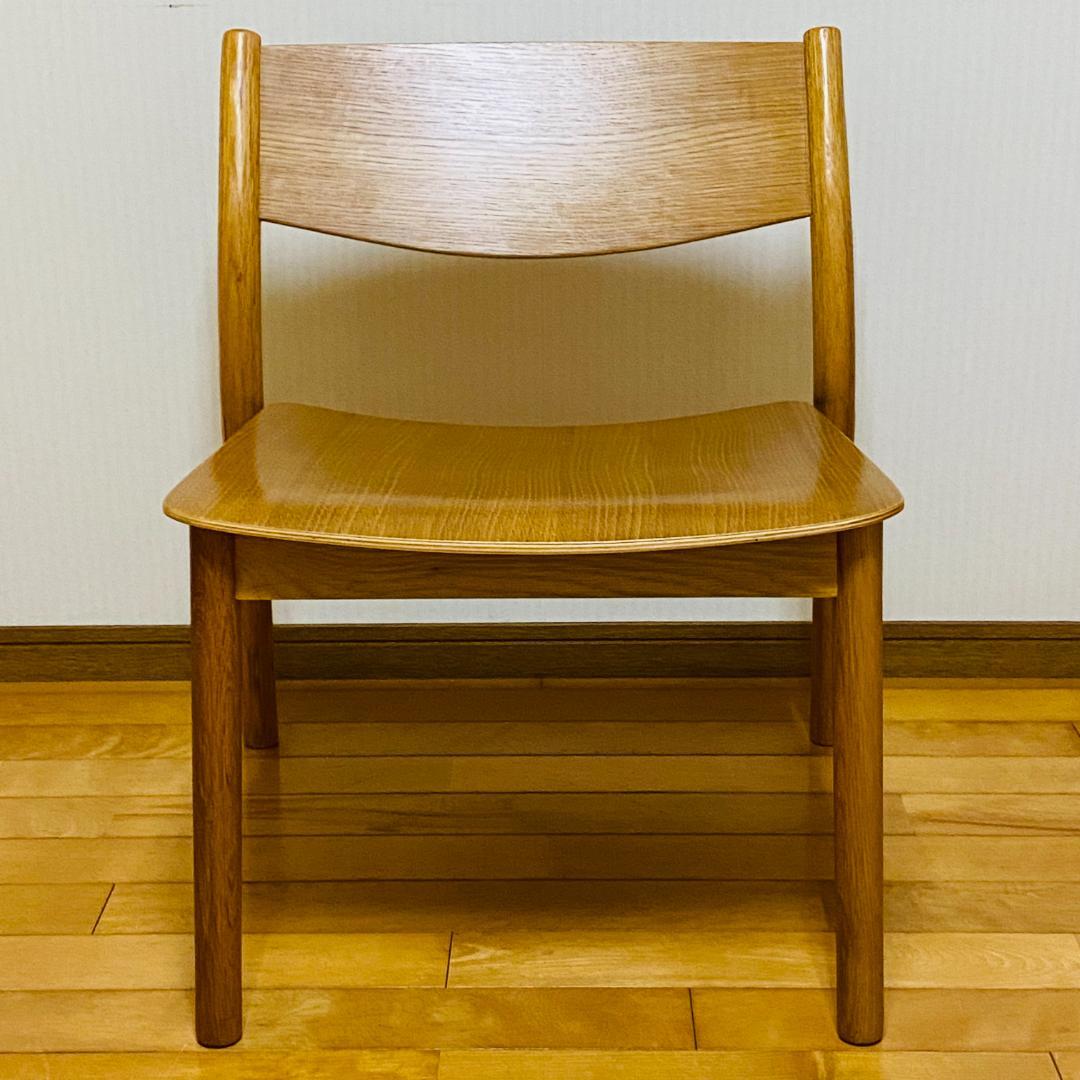 無印良品 MUJI 良品計画 オーク材ラウンジチェア 送料込み