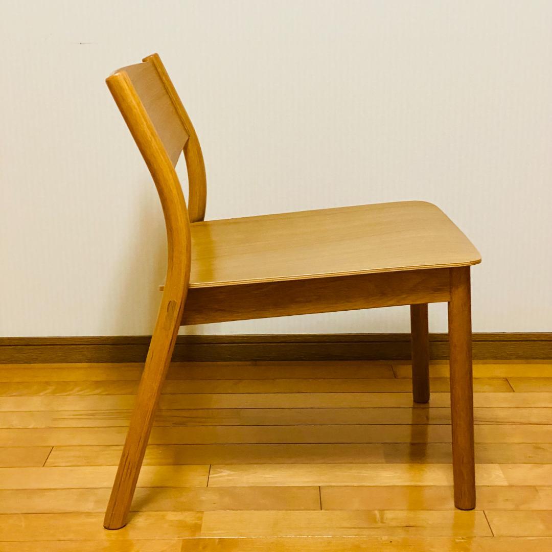 無印良品 MUJI 良品計画 オーク材ラウンジチェア 送料込み