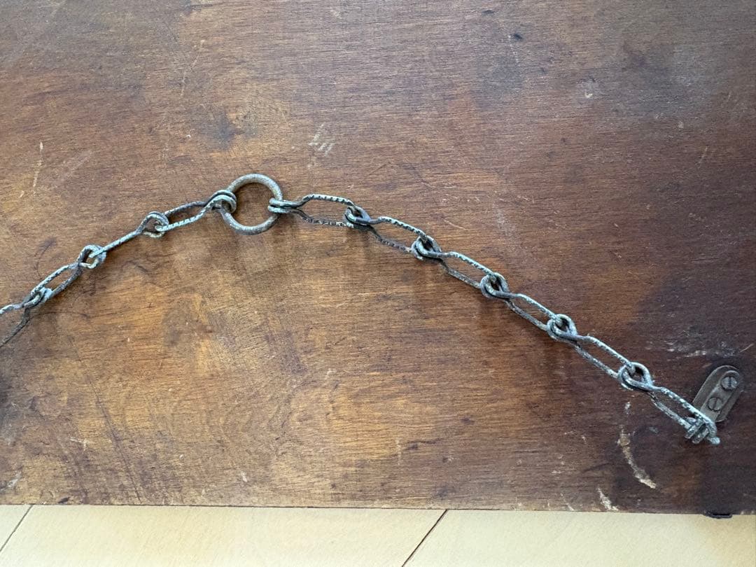 イギリスアンティーク　カッティングミラー　壁掛け