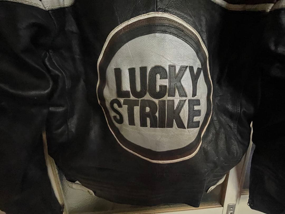 c*b様 LUCKY STRIKEヴィンテージレーシングレザージャケット革サイズ
