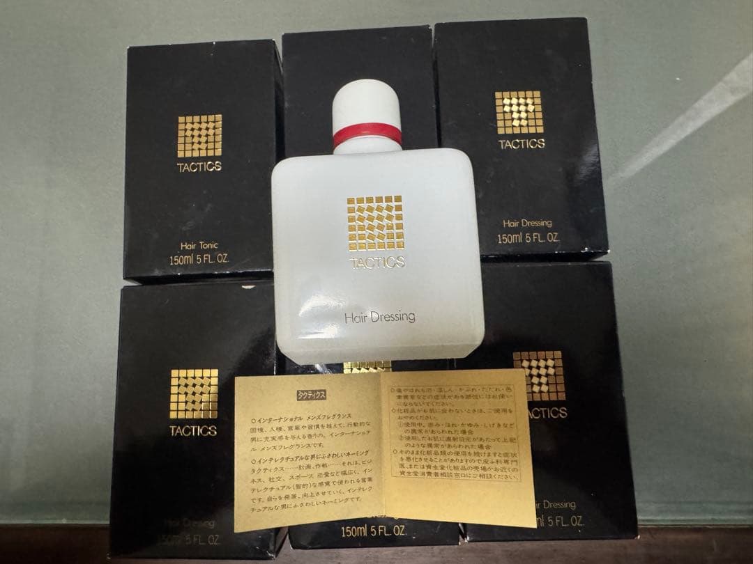 【廃盤を最安値で！】タクティクス ドレッシング5本トニック2本