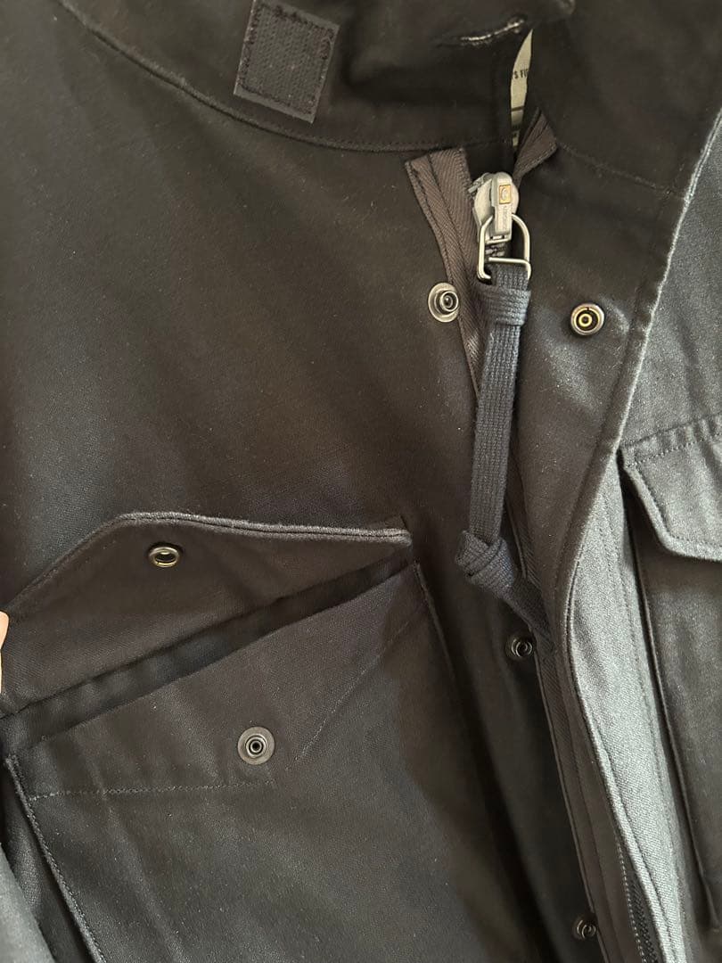 BUZZ RICKSON’S × VAINL ARCHIVE M-65 黒