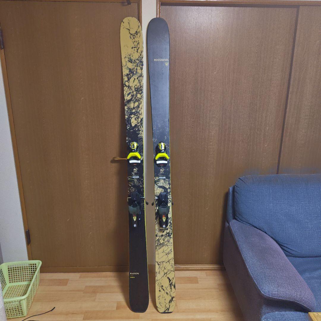 スキー ROSSIGNOL BLACKOPS senderTI 180cm