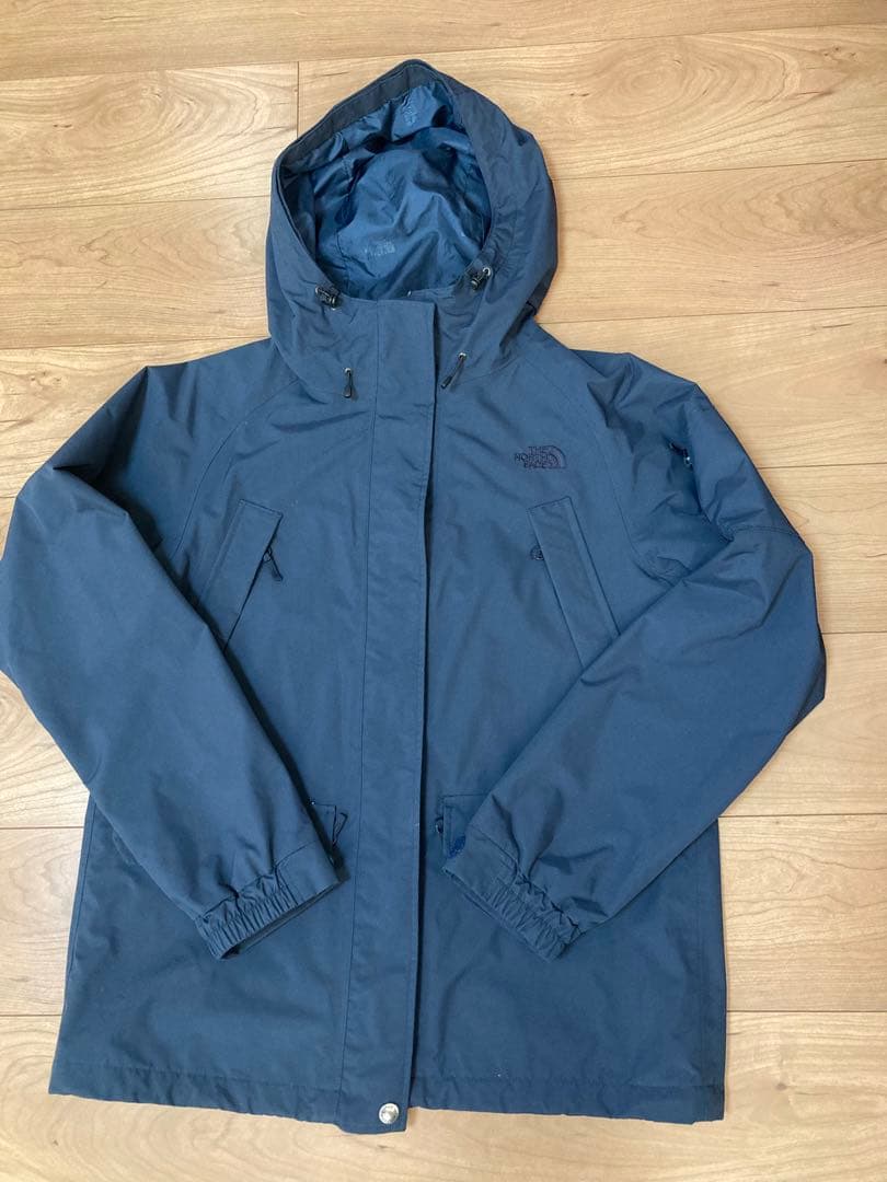 美品 THE NORTH FACE ダウン&マウンテン 3way L ネイビー