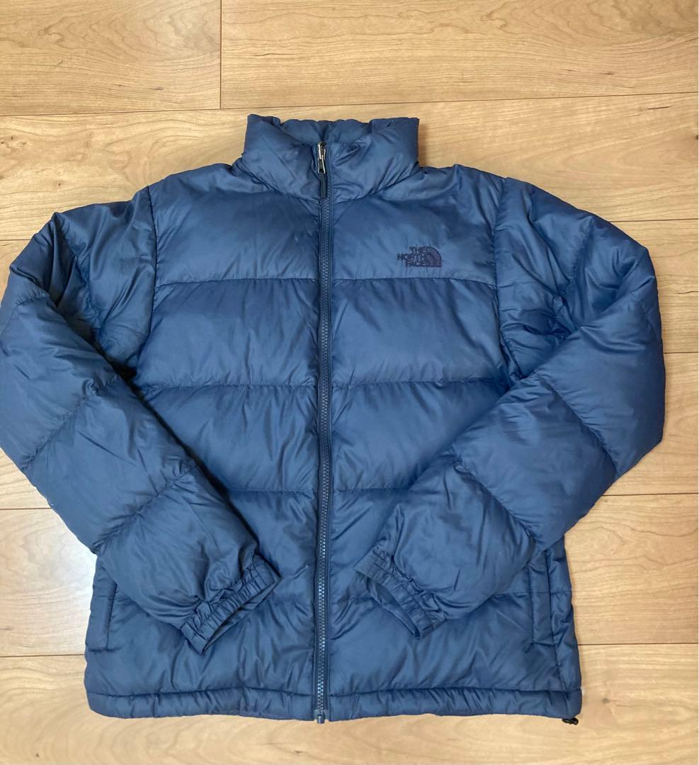 美品 THE NORTH FACE ダウン&マウンテン 3way L ネイビー