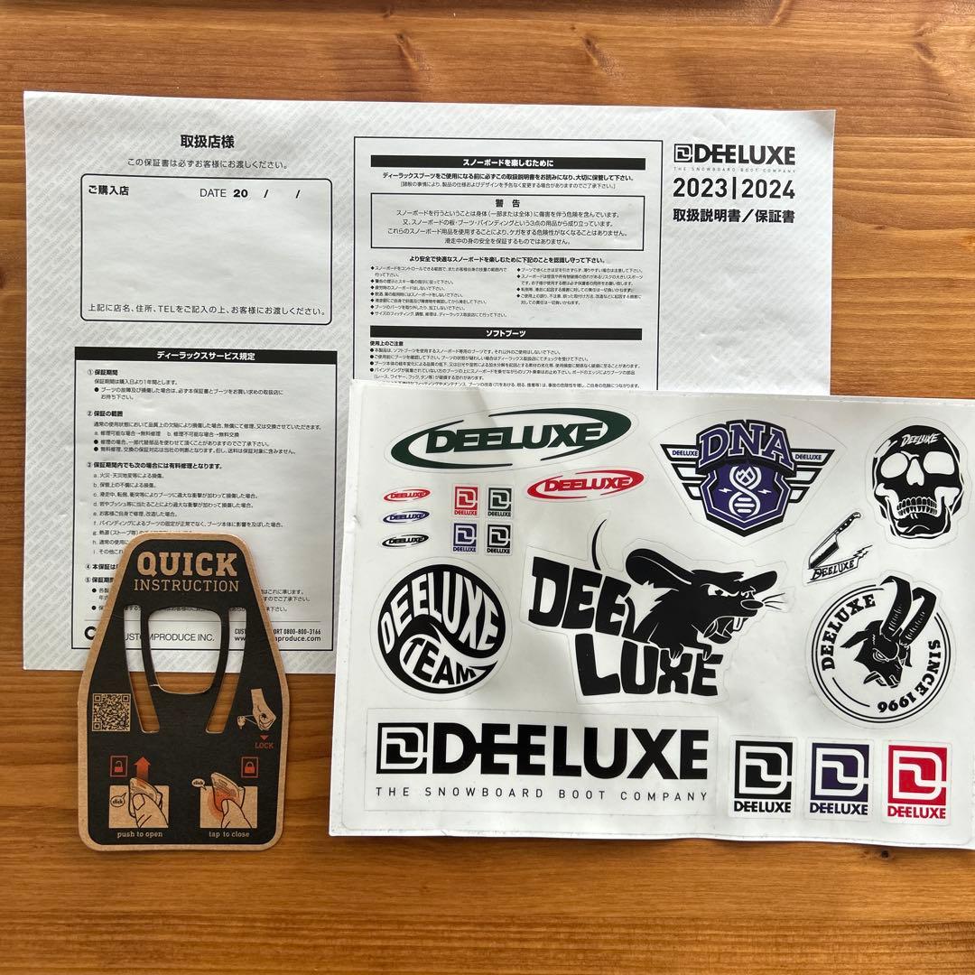 ディーラックス（DEELUXE）スノーボードブーツ 23-24 ID Lite