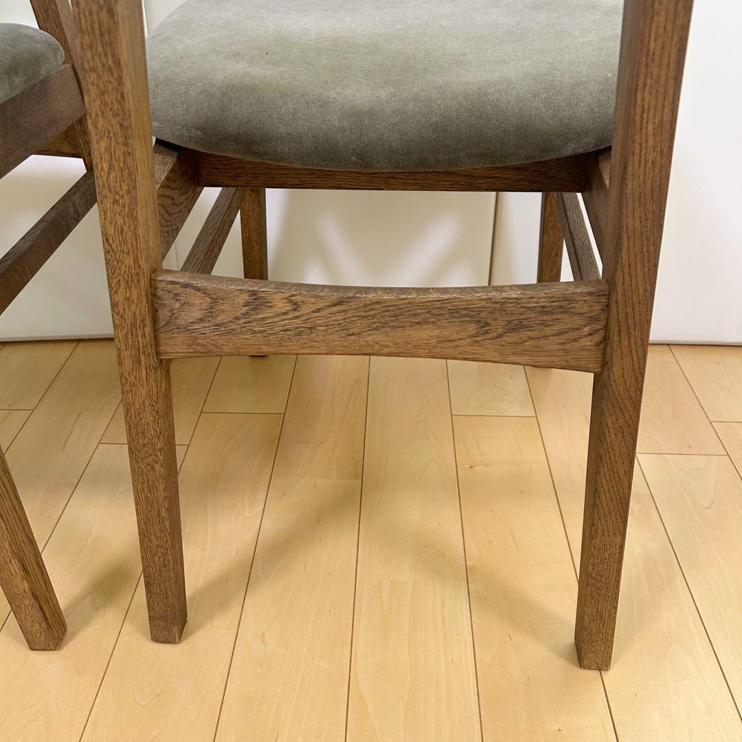 crashgateクラッシュ　パッドチェア WF-2 VELVET ASH 2脚