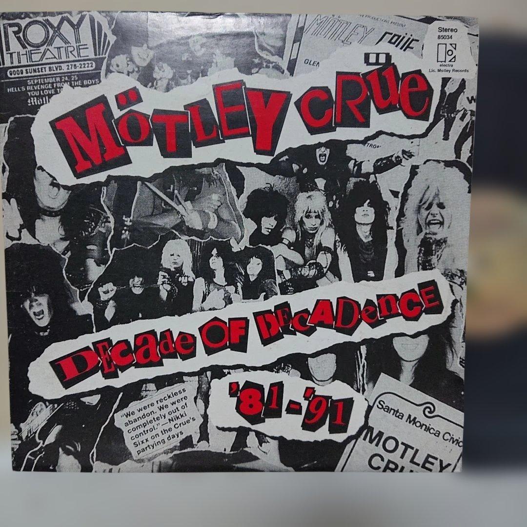 【エクアドル盤】MÖTLEY CRÜE/Decade of Decadence