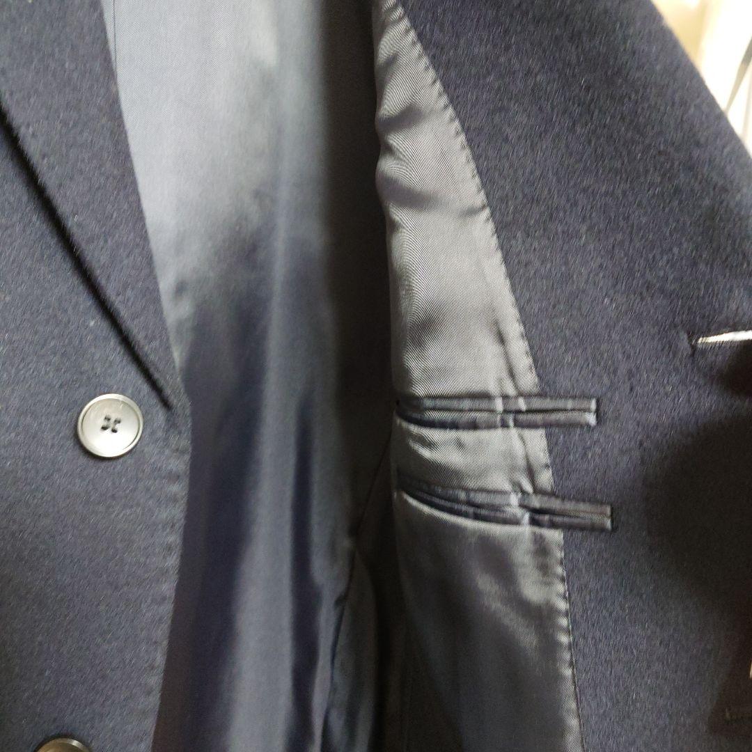 UNIQLO ウールカシミヤネイビー チェスターコート XL