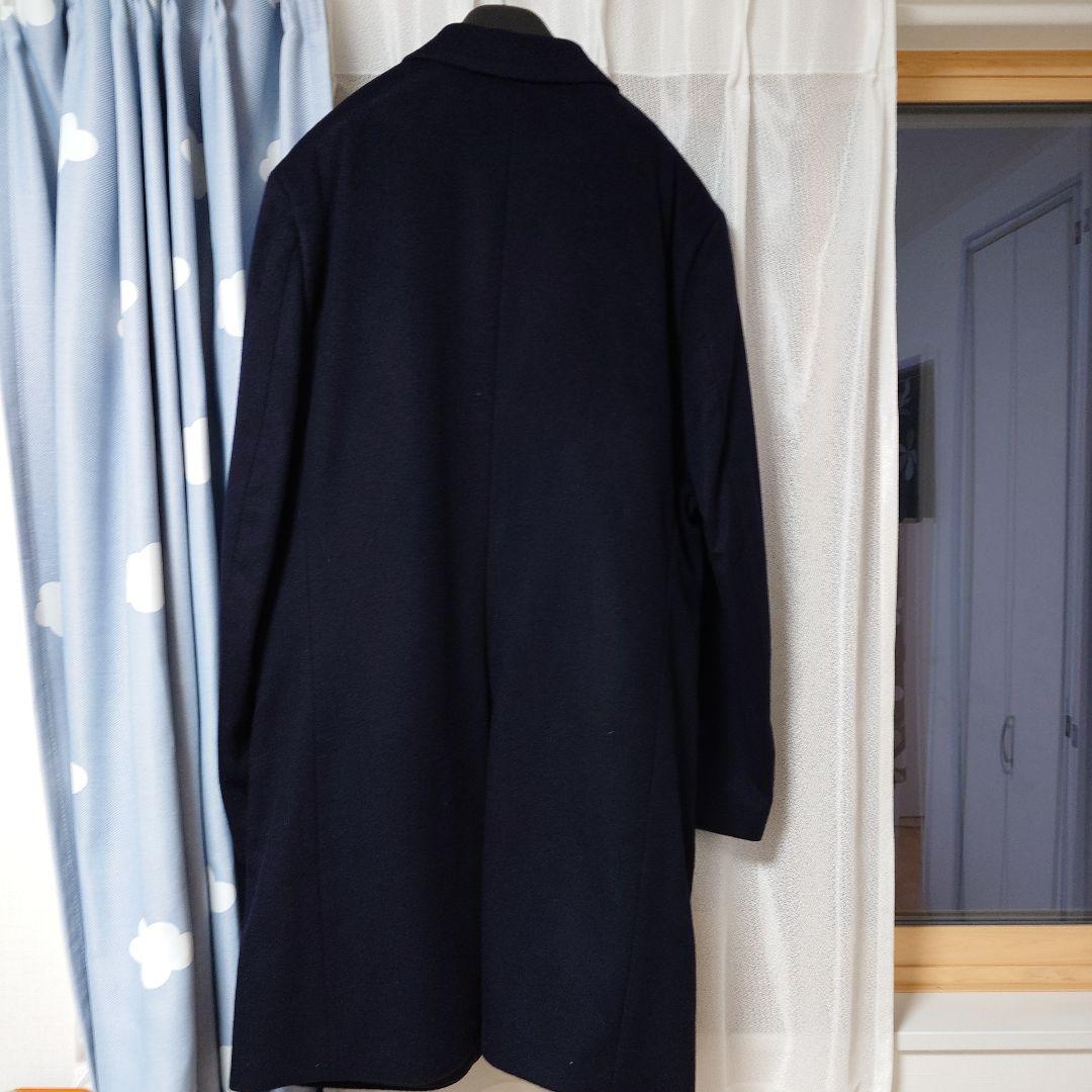 UNIQLO ウールカシミヤネイビー チェスターコート XL