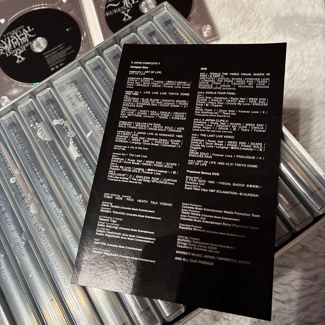 ミュージック X JAPAN COMPLETE II DVD