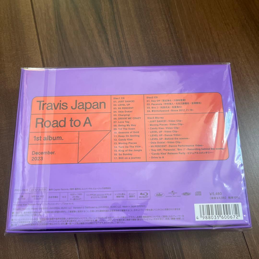 【未開封】Travis Japan Road to A FC限定版