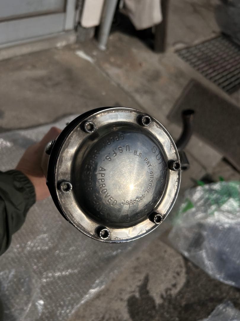 バンバン200 SUPERTRAPP マフラー