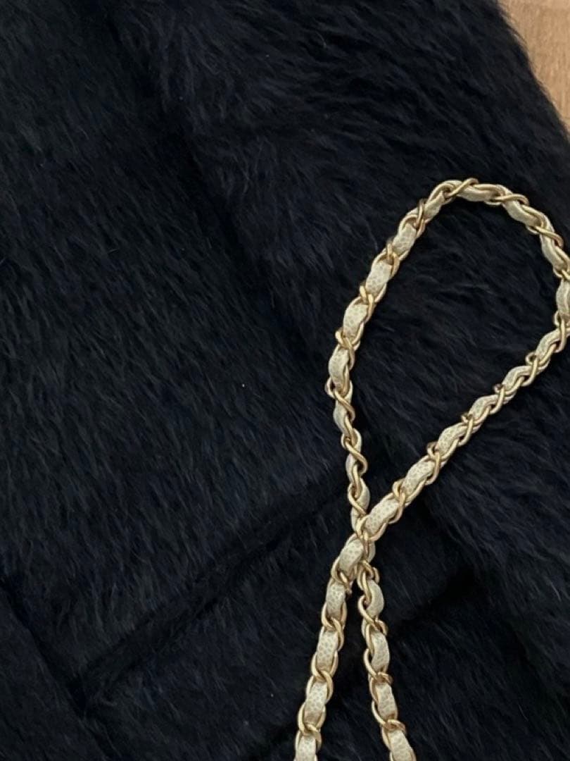 ⭐︎値下げ⭐︎バイマレーネビルガー　ロングコート　モヘヤ、アルパカ混ウール　黒