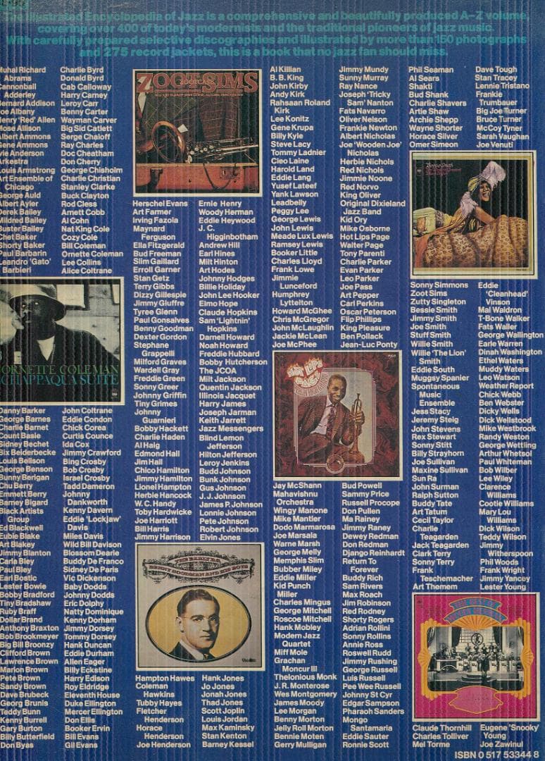 TheIllustratedEncyclopaediaof Jazz百科事典