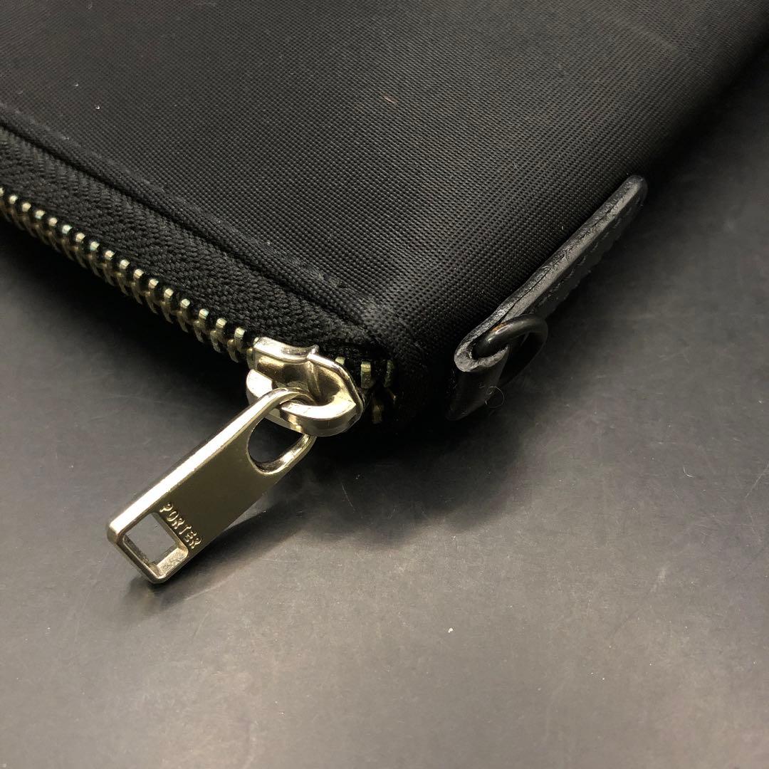PORTER ポーター LIFT リフト 二つ折り財布 ウォレット ブラック