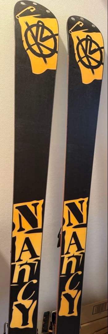 K2 スキー板　ツインチップ　ビンディング付き