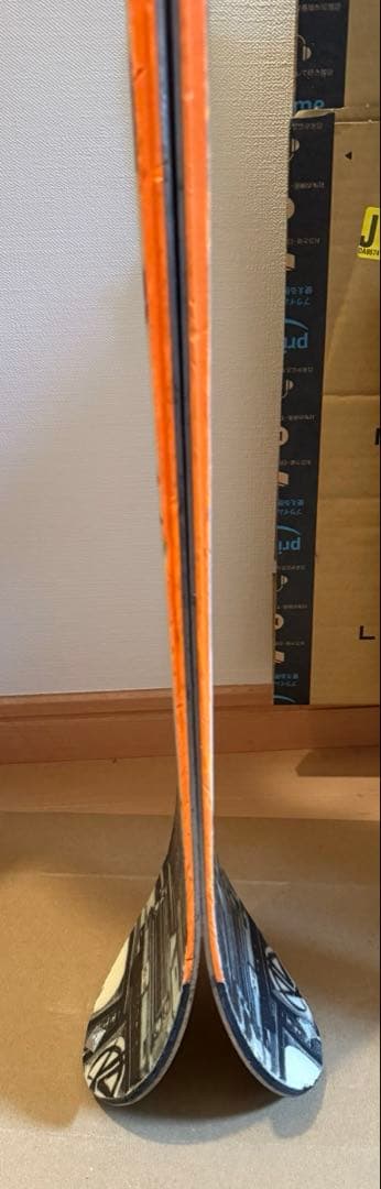 K2 スキー板　ツインチップ　ビンディング付き
