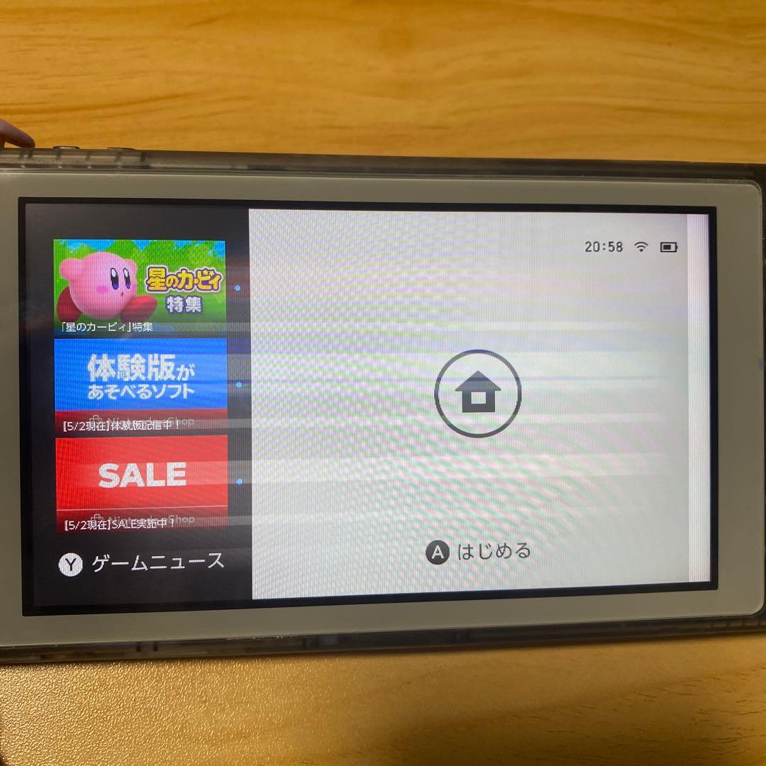 Nintendo Switch Lite クリアデザイン 本体のみ ジャンク品