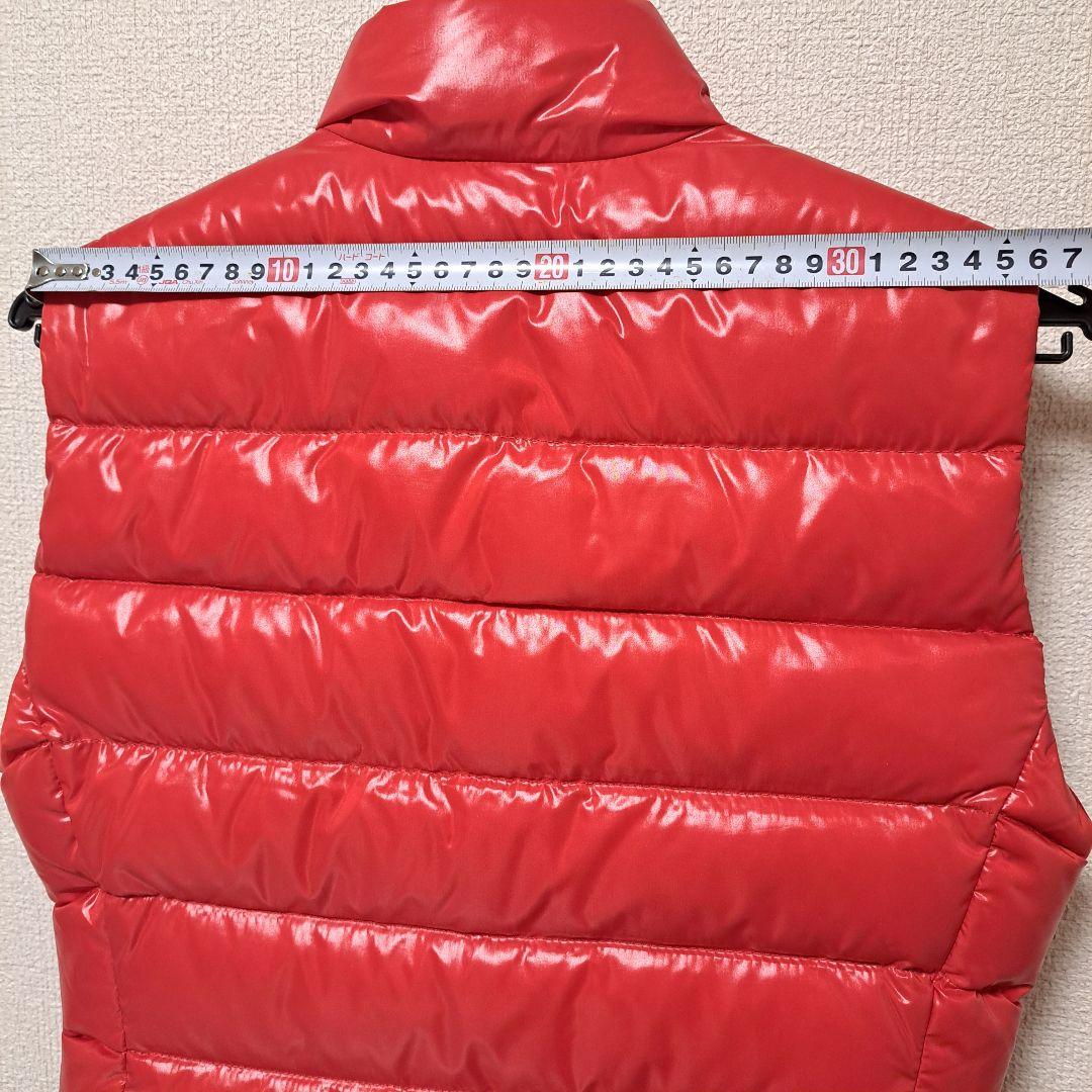 Moncler 赤 ダウンベストレディース