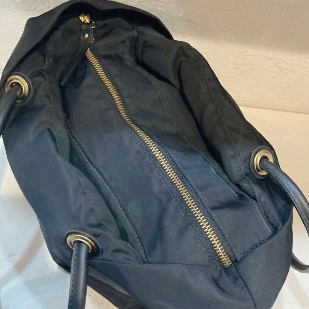 【美品】VIOLA d'ORO ビアンカ　トートバッグ　M 黒　A4可