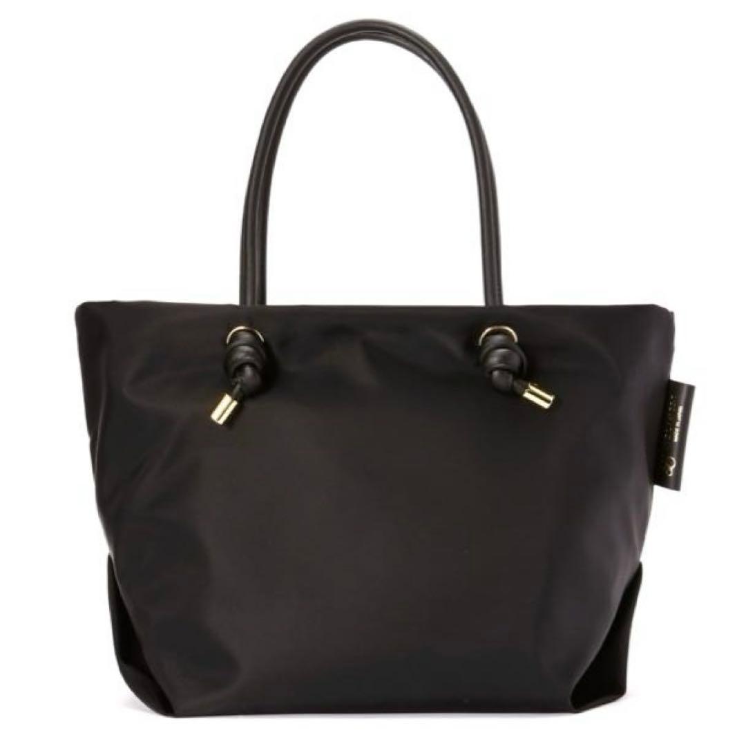 【美品】VIOLA d'ORO ビアンカ　トートバッグ　M 黒　A4可