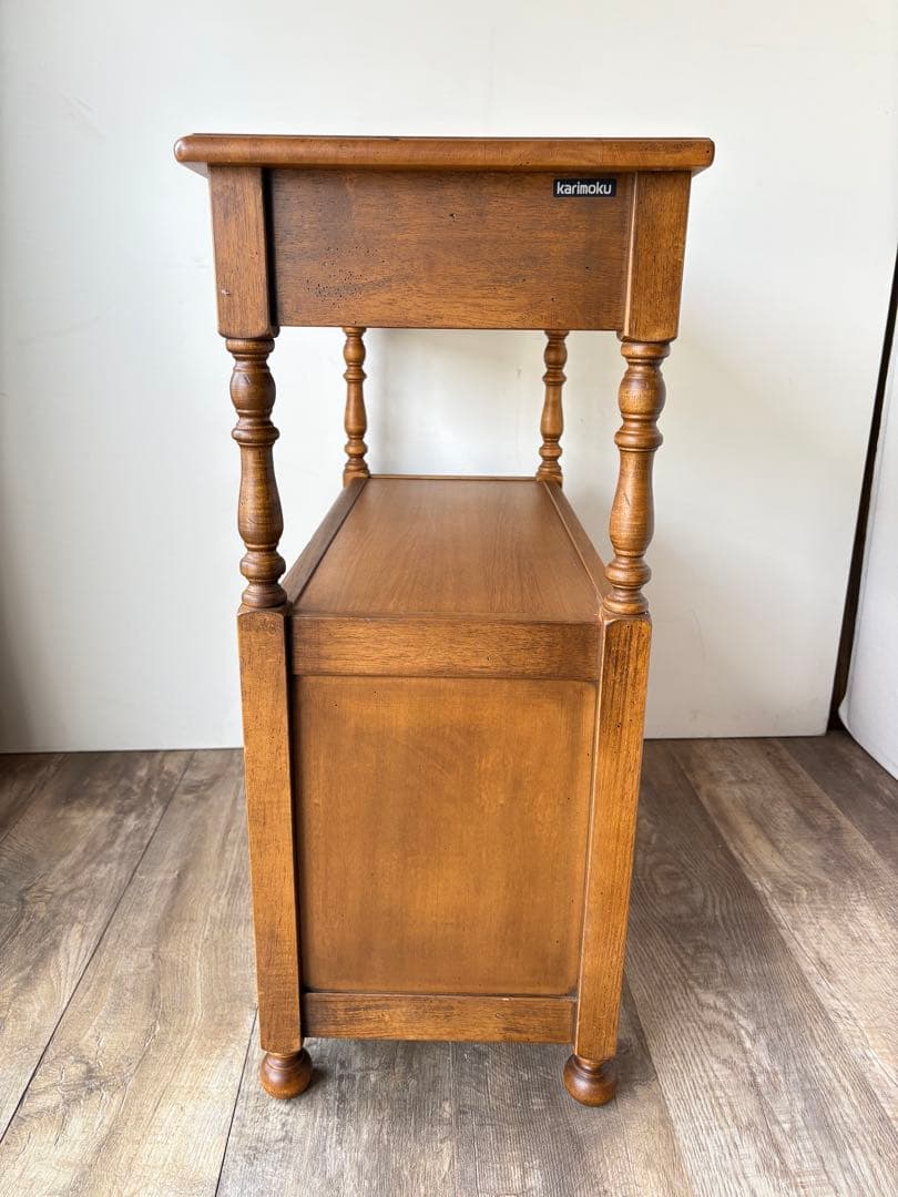 カリモク　アンティーク調　サイドボード　ヴィンテージ　カントリー　ラバートリー