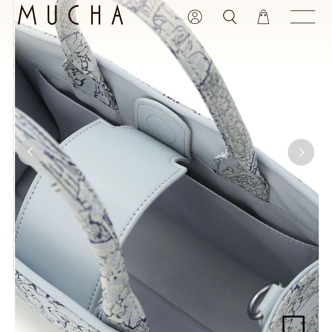 【MUCHA/ミュシャ】1度のみ使用 ショルダーバッグ(ハンドバッグ)