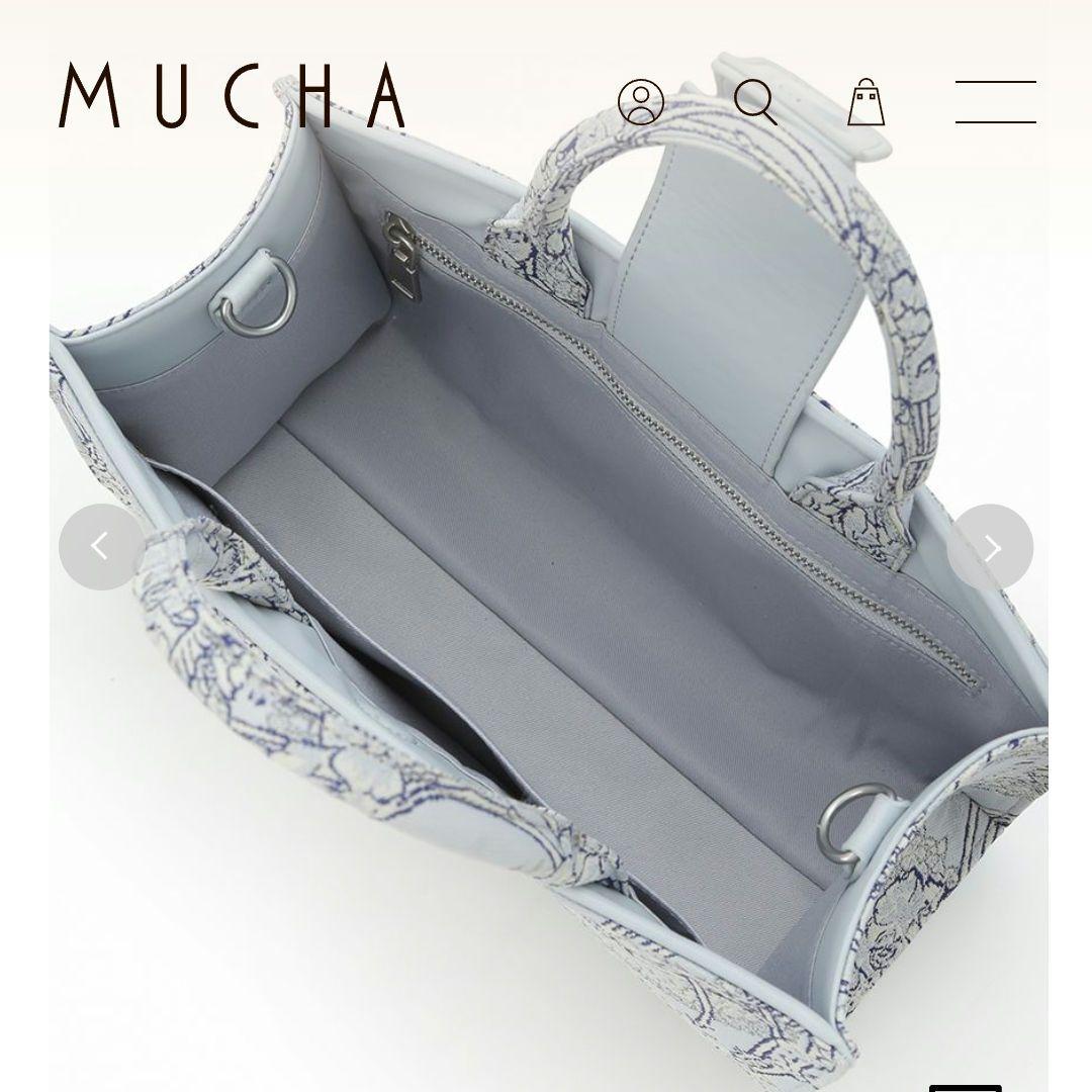 【MUCHA/ミュシャ】1度のみ使用 ショルダーバッグ(ハンドバッグ)