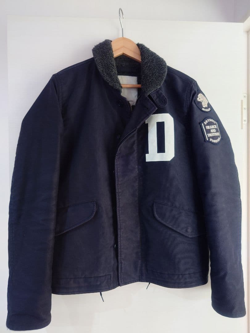 た*ん様 hysteric glamour ミリタリージャケット ネイビー